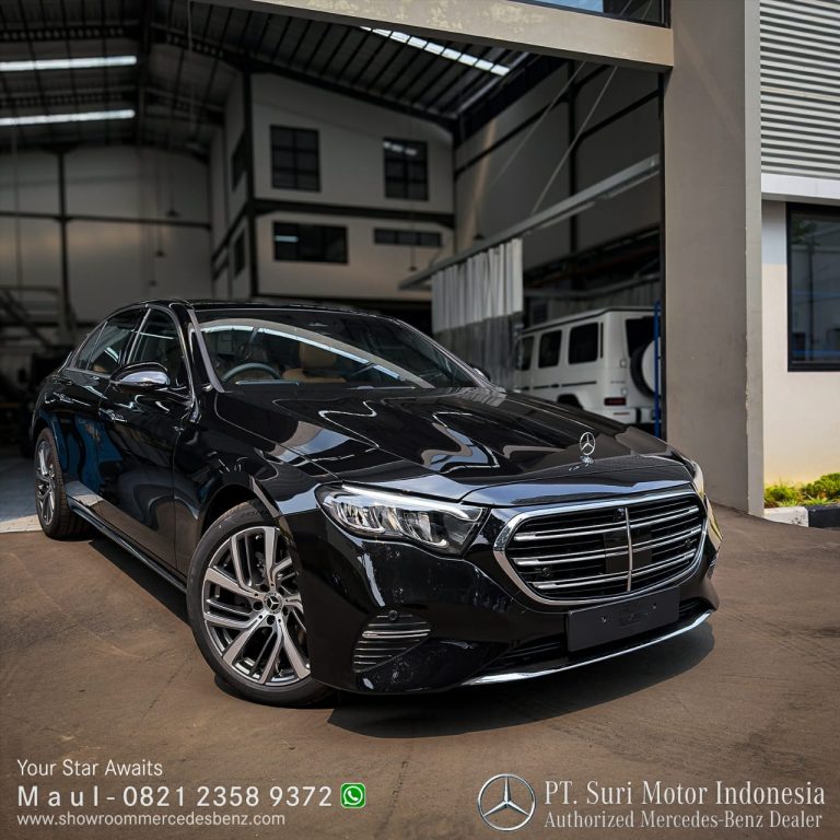 Mercedes E200 Exclusive Black 1